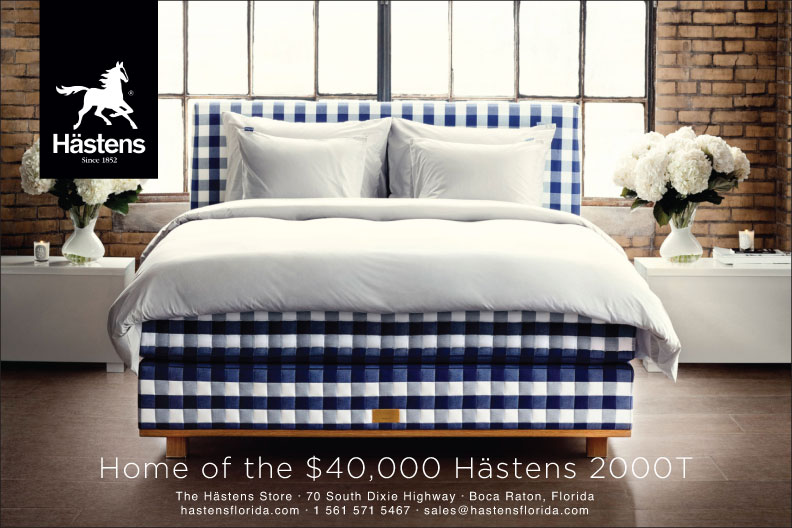 New Mexico Creative -  Hastens print ad design